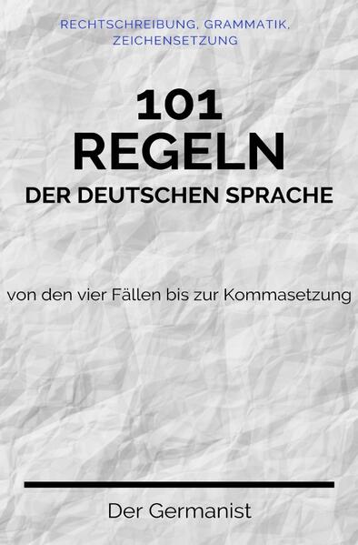 Image of 101 Regeln der deutschen Sprache