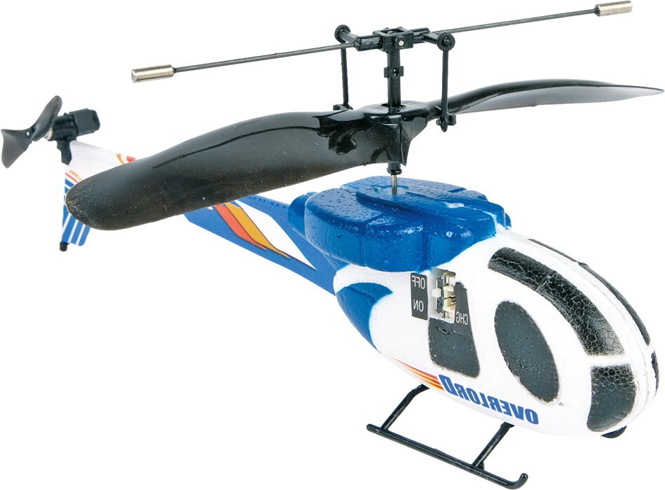 Image of Small foot 2650 - Helikopter mit Infrarot-Fernbedienung E-Motor und Licht-Funktion blau Kunststoff Maße: 16x4x4cm