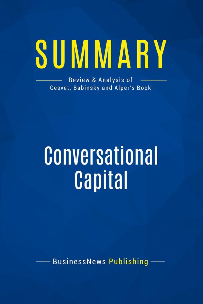 Summary: Conversational Capital