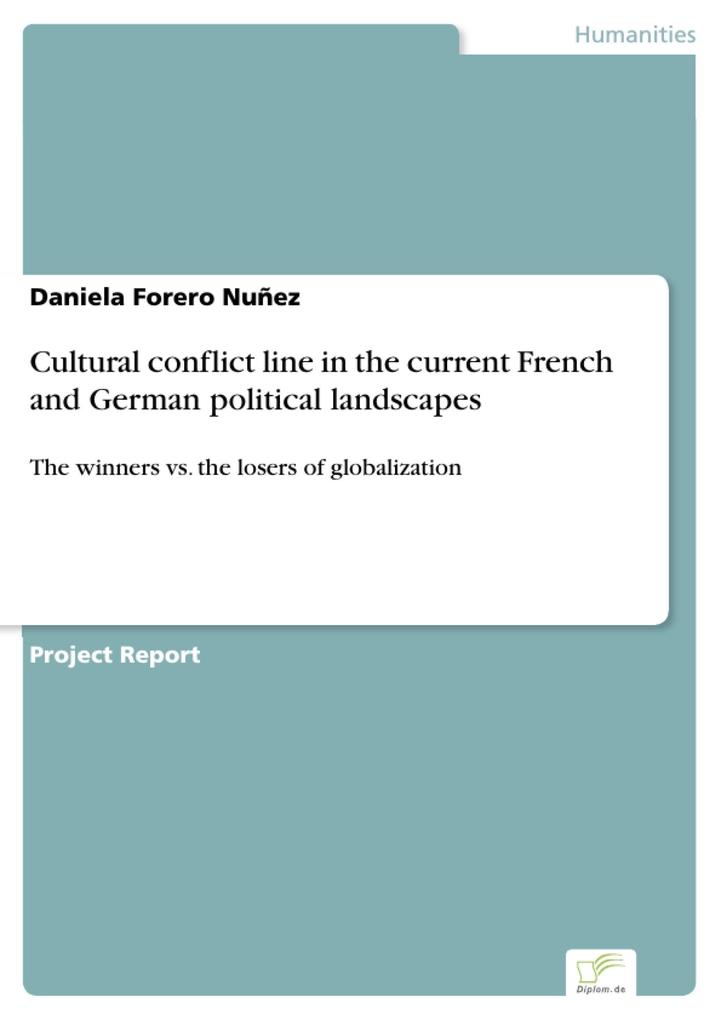 Cultural conflict line in the current French and German political landscapes