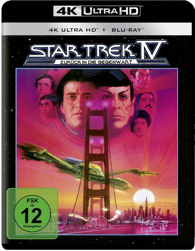 Star Trek IV: Zurück in die Gegenwart 4K 1 UHD-Blu-ray + 1 Blu-ray