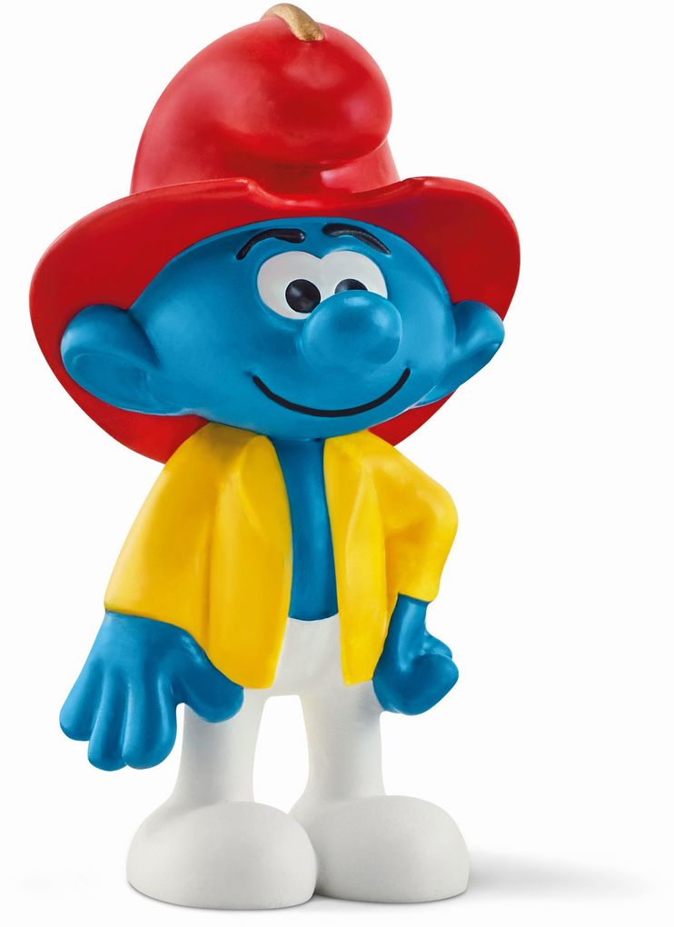 Image of Schleich - Die Schlümpfe - Feuerwehr Schlumpf