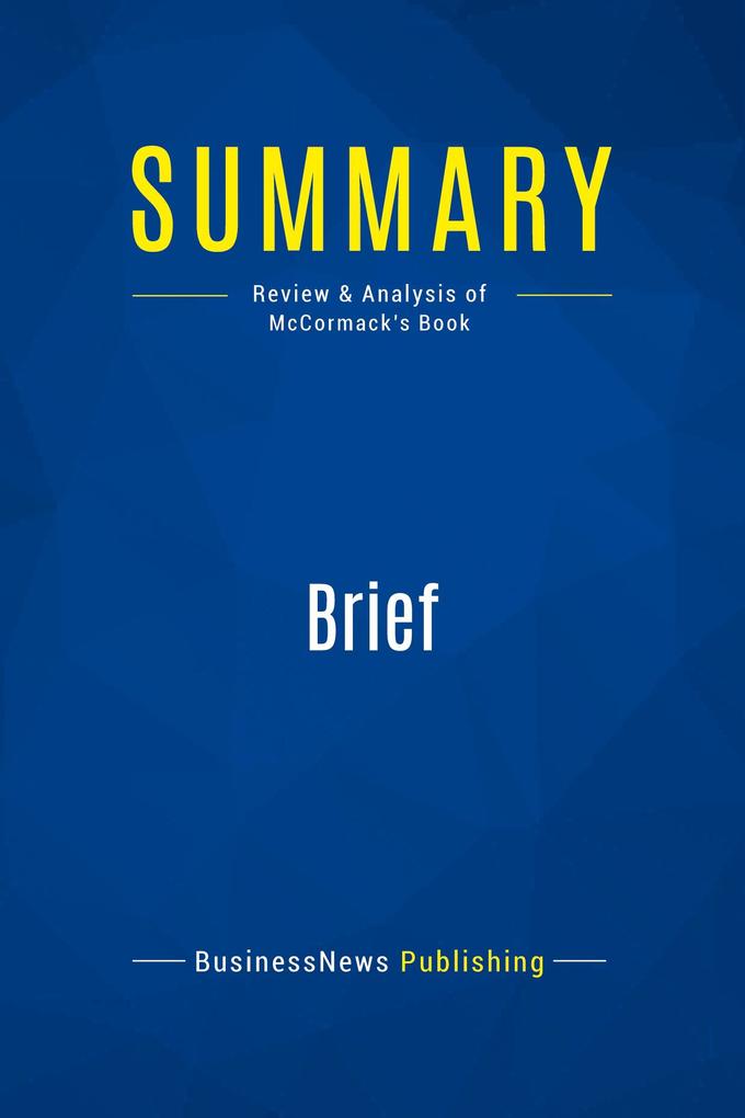 Summary: Brief