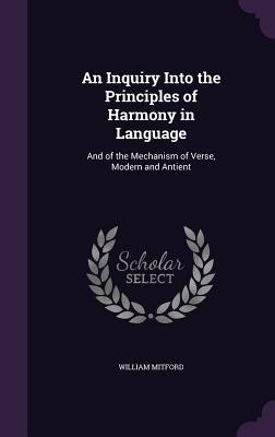 An Inquiry Into the Principles of Harmony in Language