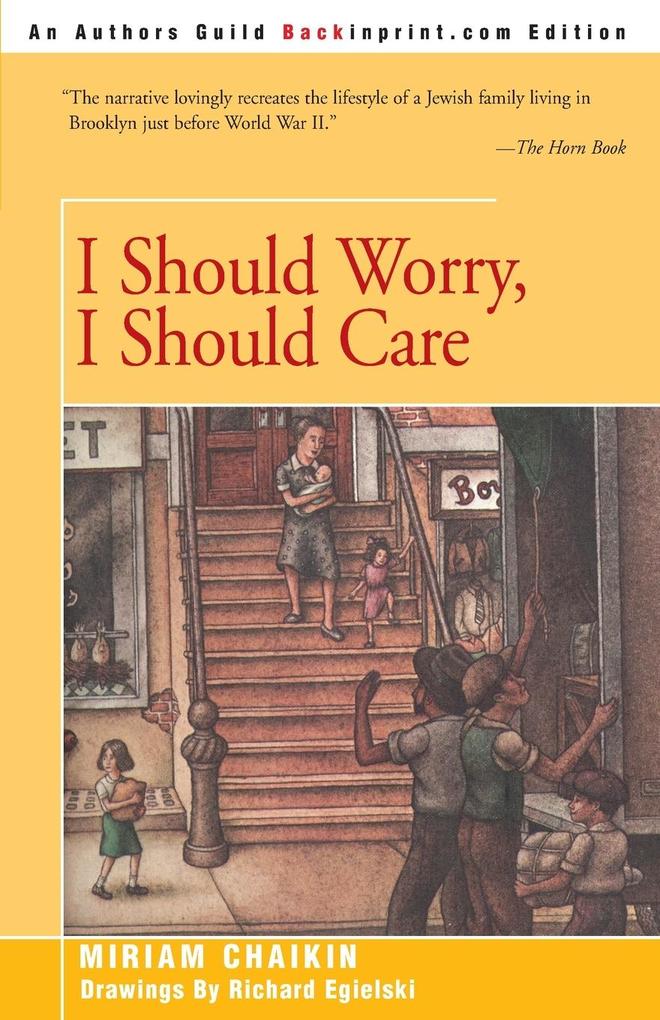 I Should Worry I Should Care