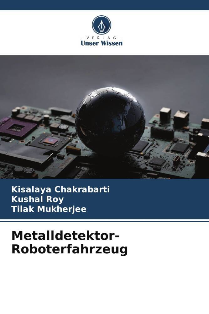 Metalldetektor-Roboterfahrzeug