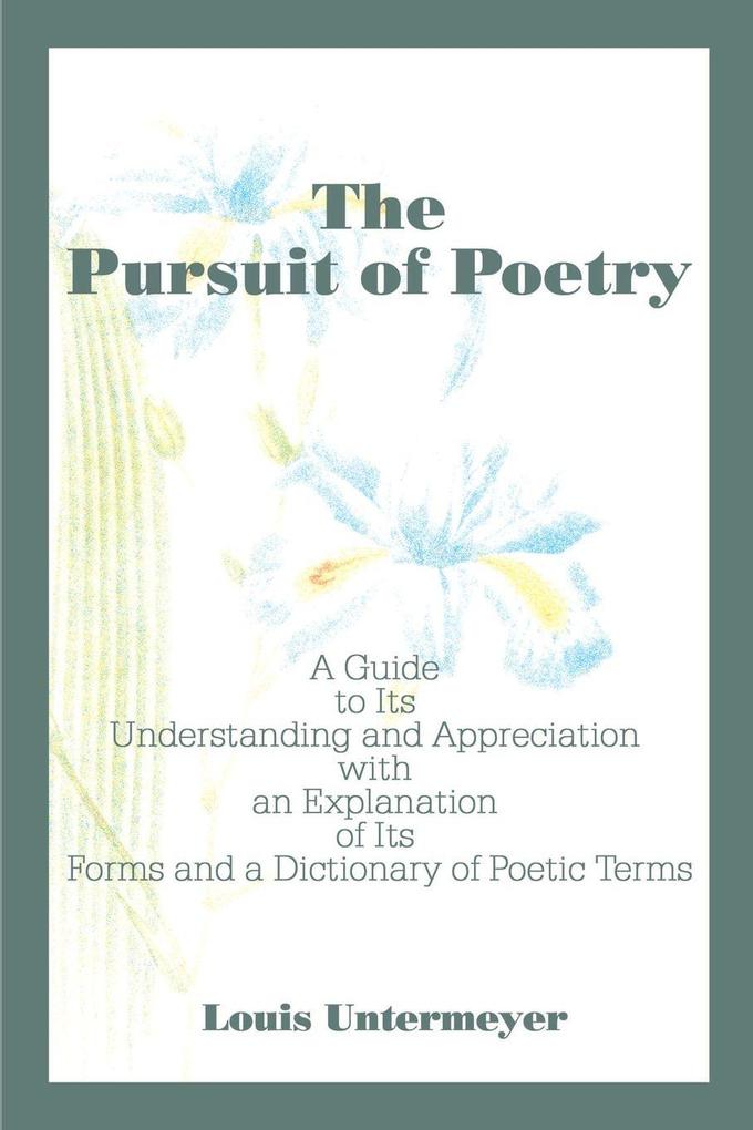 The Pursuit of Poetry