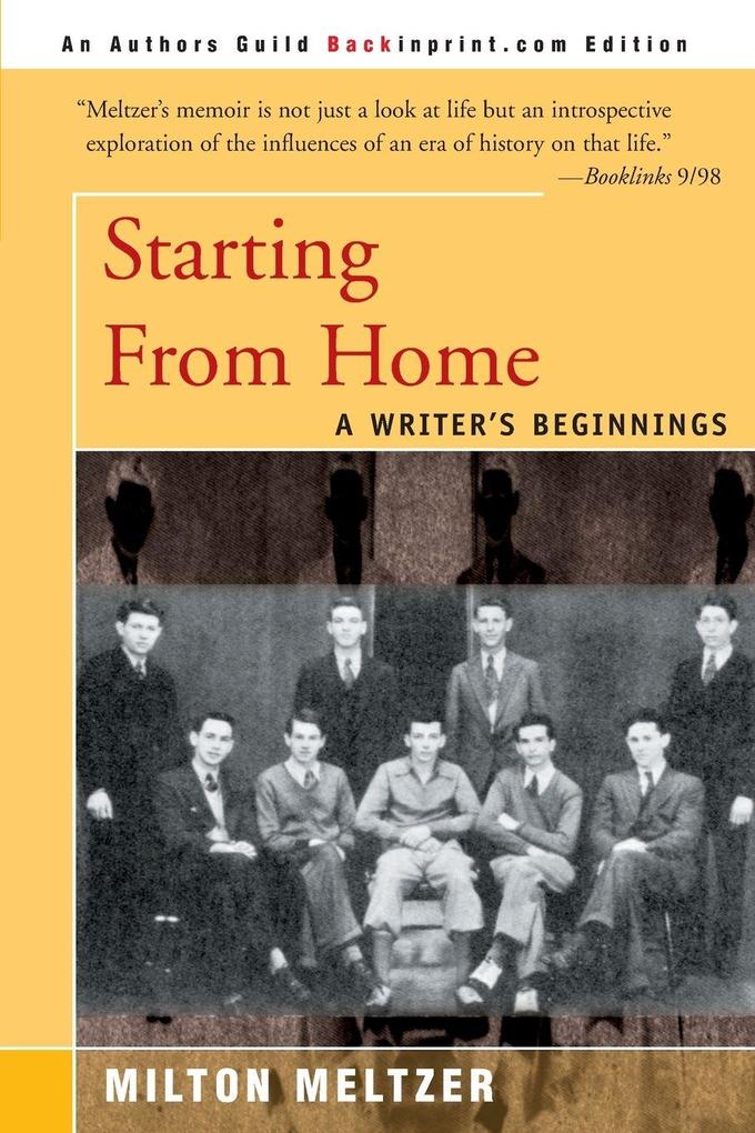 Starting from Home