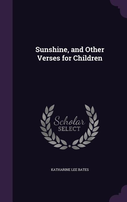 Sunshine and Other Verses for Children