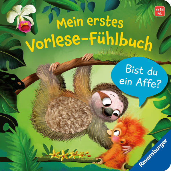 Image of Mein erstes Vorlese-Fühlbuch: Bist du ein Affe?