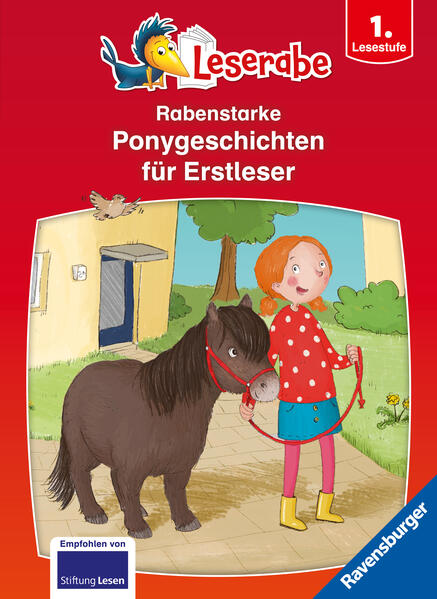 Image of Rabenstarke Ponygeschichten für Erstleser - Leserabe ab 1. Klasse - Erstlesebuch für Kinder ab 6 Jahren