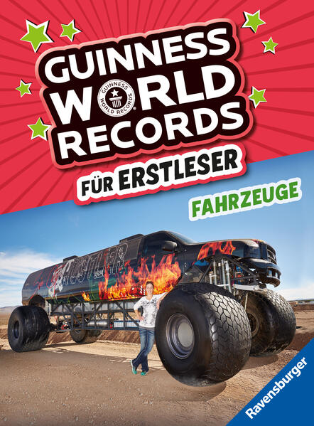 Image of Guinness World Records für Erstleser - Fahrzeuge (Rekordebuch zum Lesenlernen)