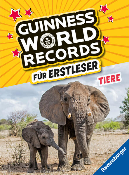 Image of Guinness World Records für Erstleser - Tiere (Rekordebuch zum Lesenlernen)