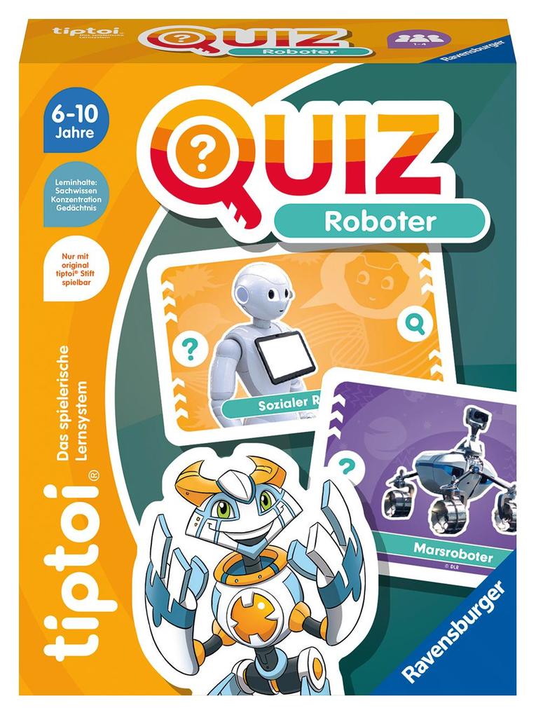 Image of Ravensburger - tiptoi Quiz Roboter