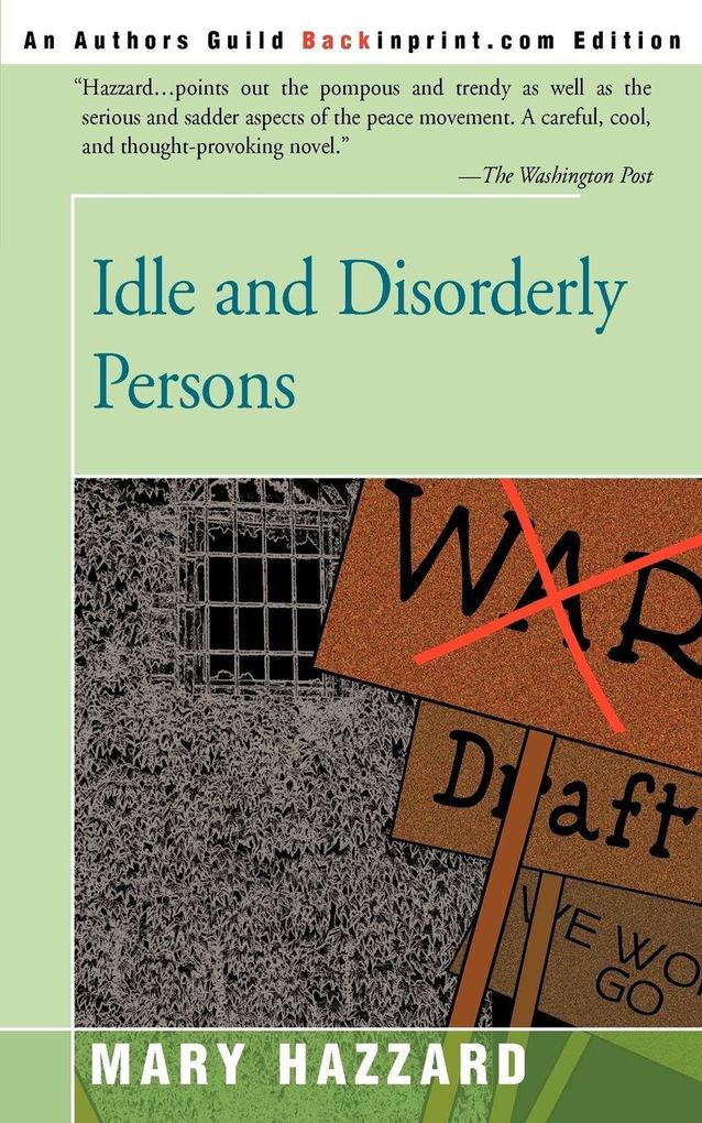 Idle and Disorderly Persons