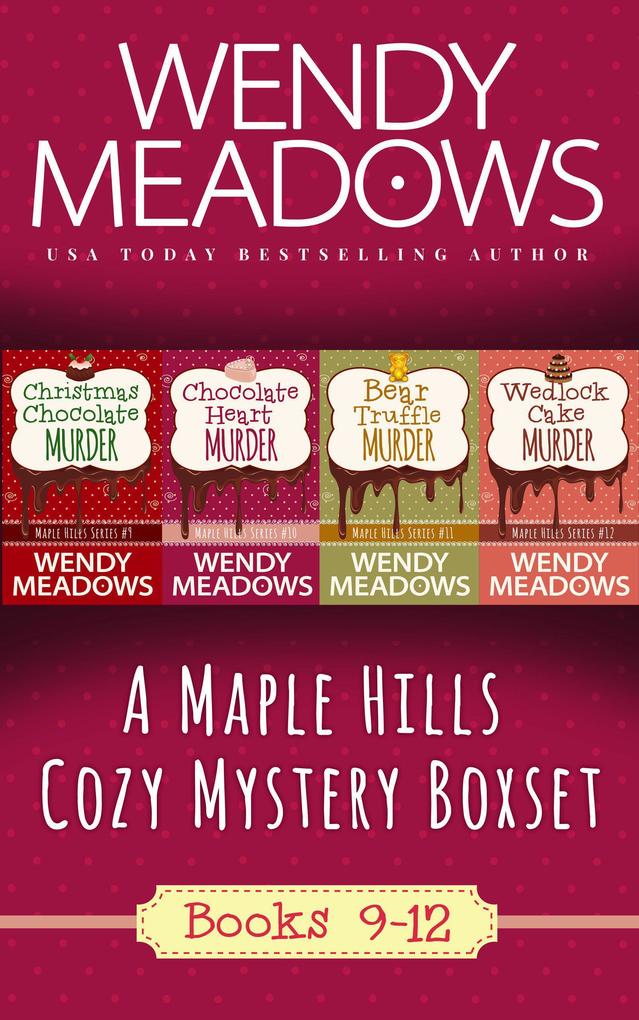 Maple Hills Cozy Mystery Box Set Books 9-12