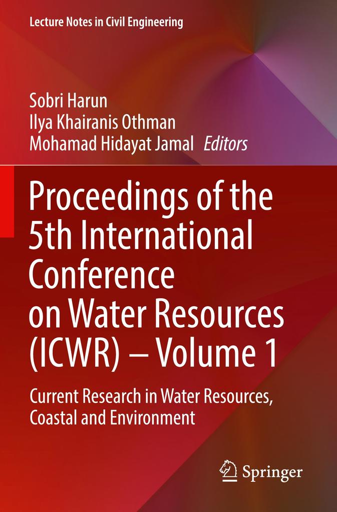 Proceedings of the 5th International Conference on Water Resources (ICWR) - Volume 1