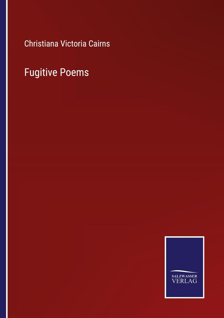 Fugitive Poems