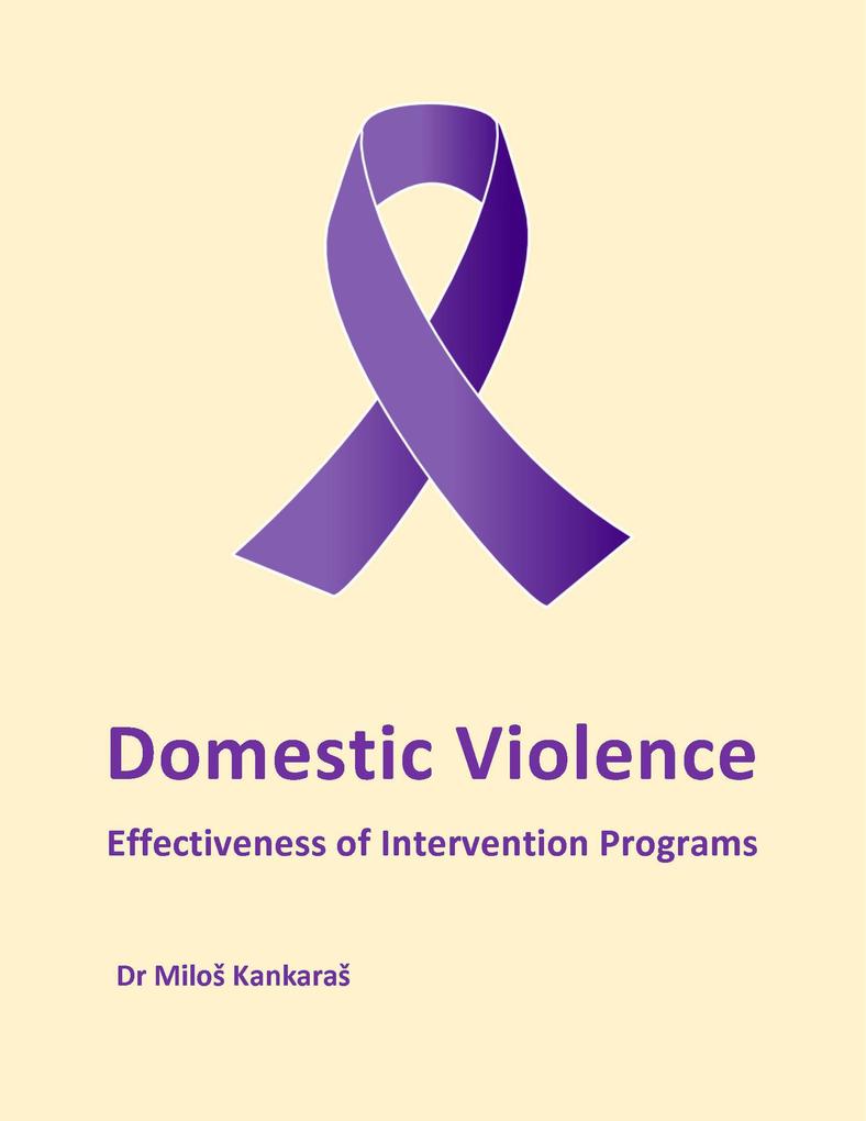 Domestic Violence: Effectiveness of Intervention Programs (Gender Equality #4)