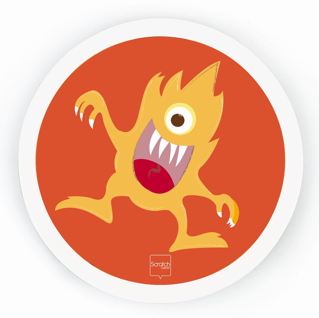 Scratch - Magnetisches Wurf-Fangspiel Monster
