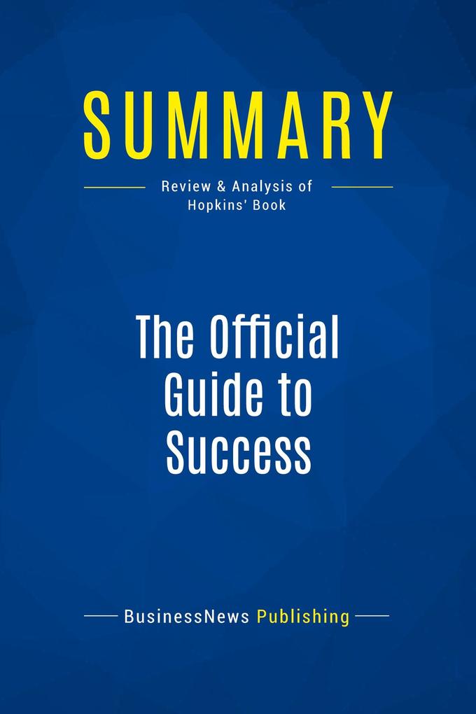 Summary: The Official Guide to Success