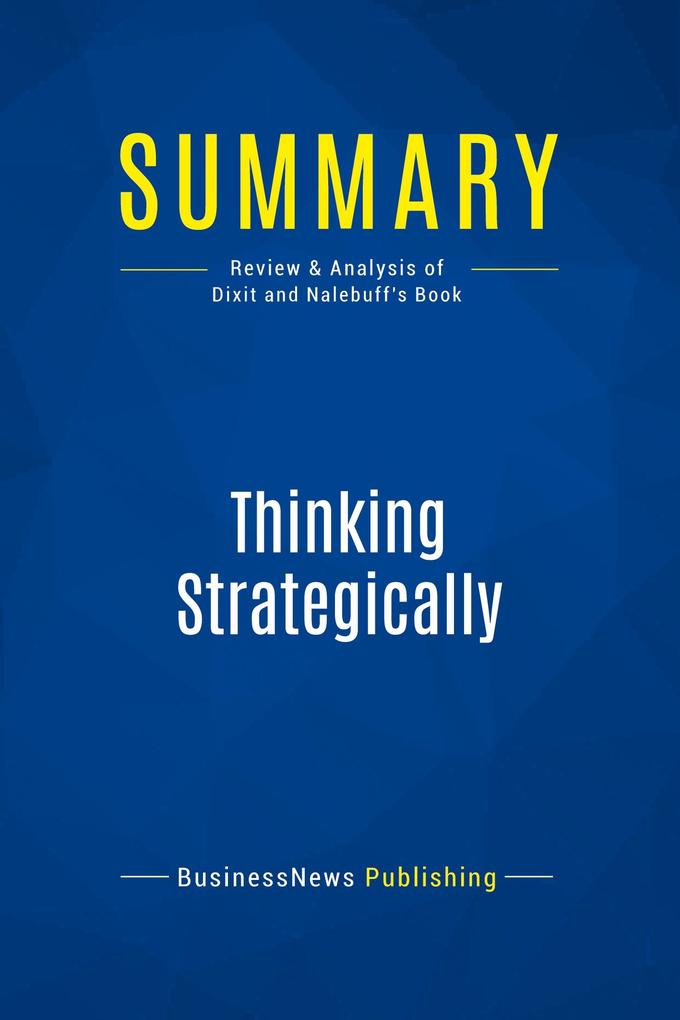 Summary: Thinking Strategically