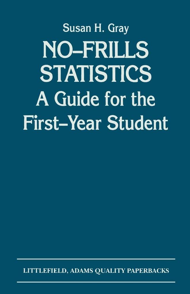 No-Frills Statistics