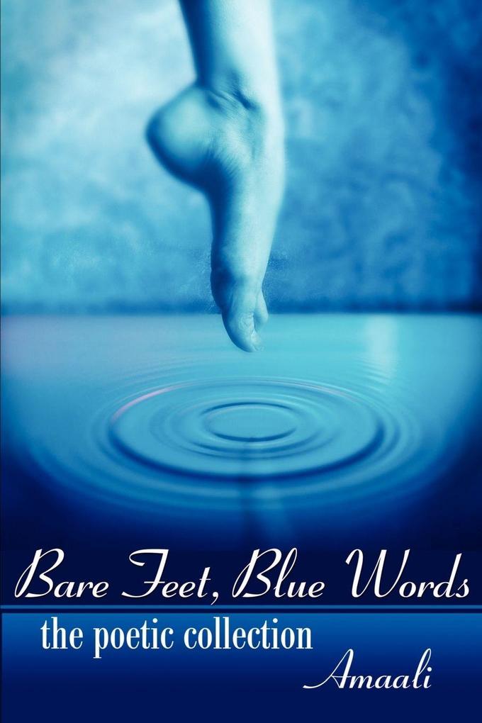 Bare Feet Blue Words