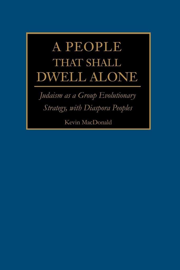 iUniverse A People That Shall Dwell Alone