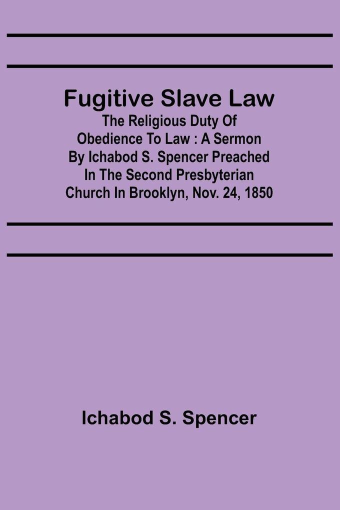 Fugitive Slave Law