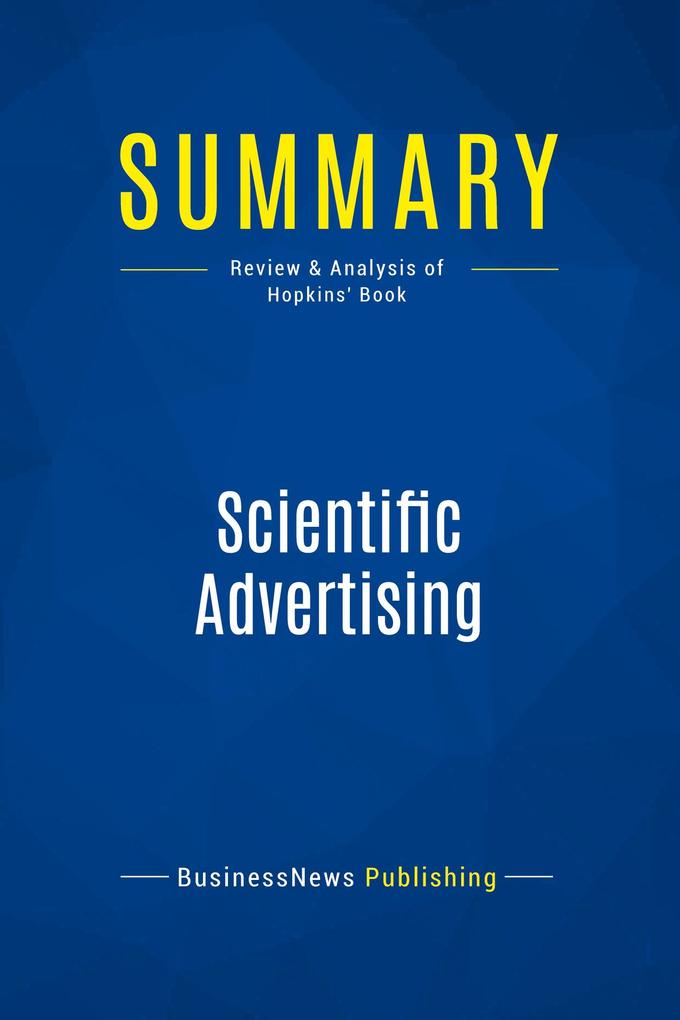 Summary: Scientific Advertising