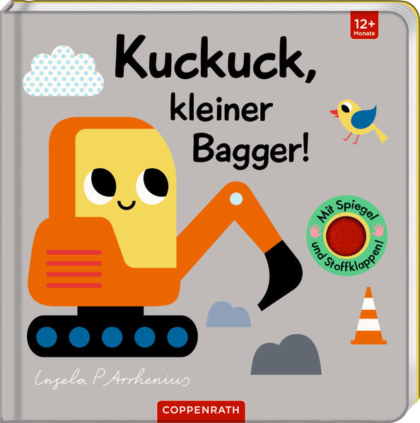 Image of Mein Filz-Fühlbuch: Kuckuck kleiner Bagger!