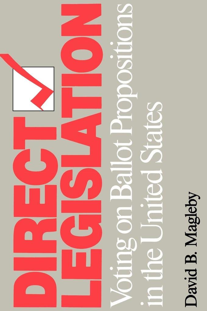 Direct Legislation