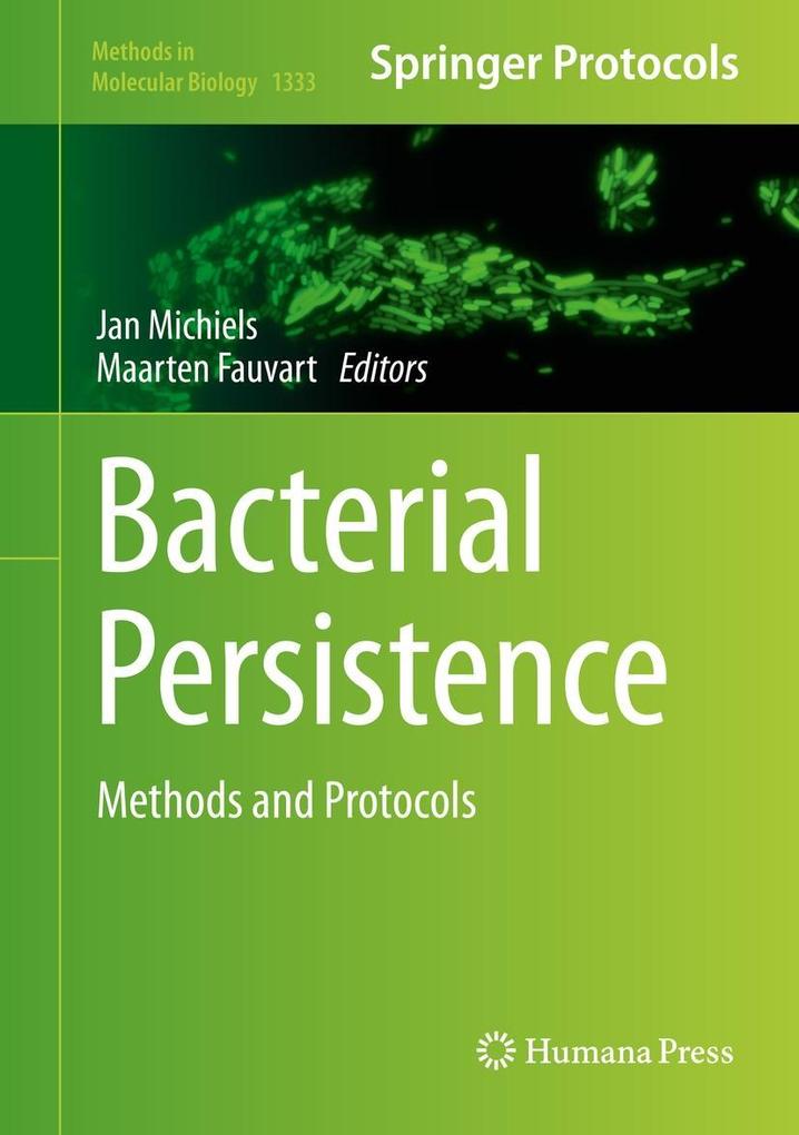 Bacterial Persistence