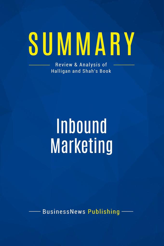 Summary: Inbound Marketing