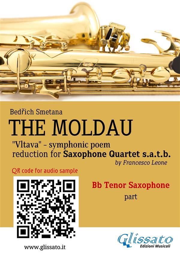 Bb Tenor Sax part of The Moldau for Saxophone Quartet