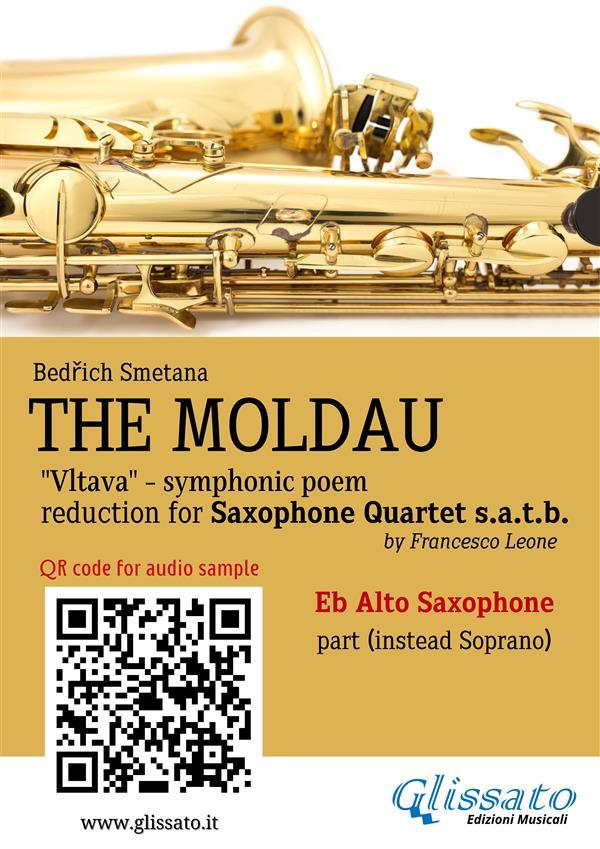 Eb Alto (instead soprano) Sax part of The Moldau for Saxophone Quartet