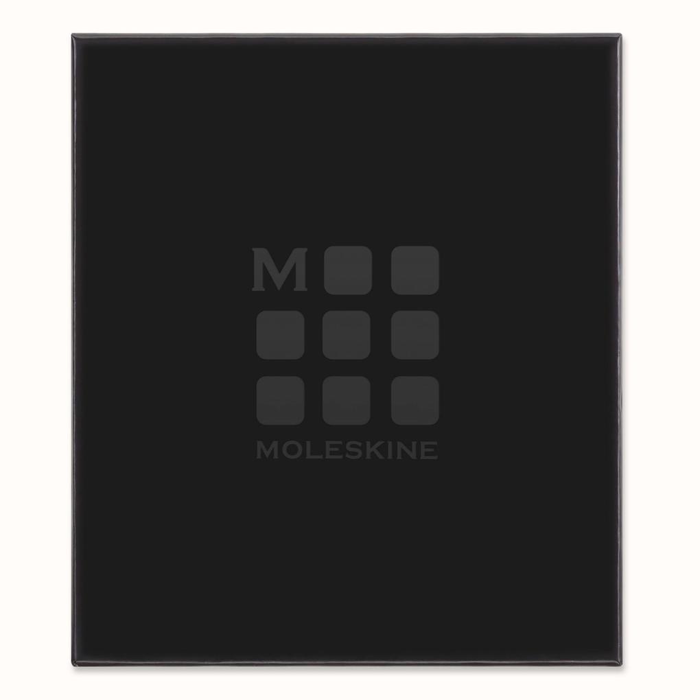 Moleskine Classic Notebook and Kaweco Roller Pen Bundle Large Ruled Black Hard Cover (5 x 8.25)