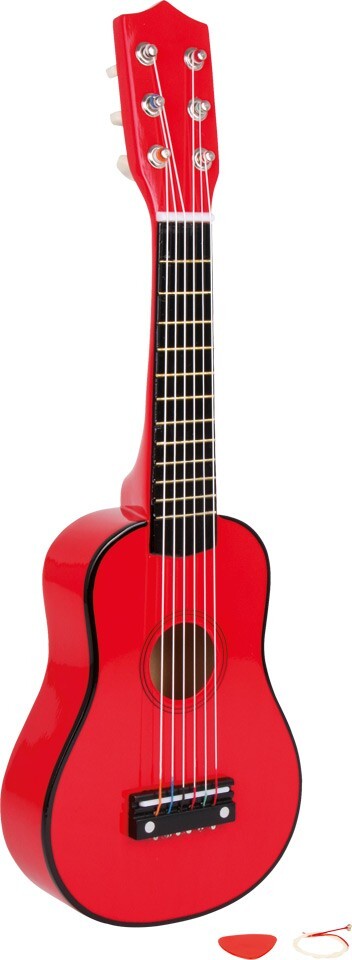 Image of Small foot 3306 - Gitarre rot Kinder-Musikinstrument Holz 53x17cm