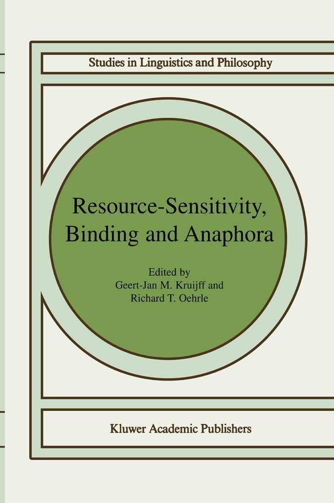 Resource-Sensitivity Binding and Anaphora