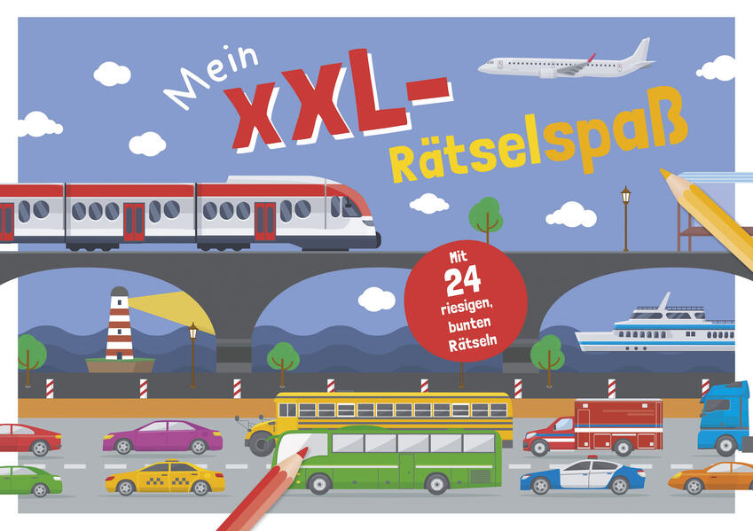 Image of Mein XXL-Rätselspaß Fahrzeuge