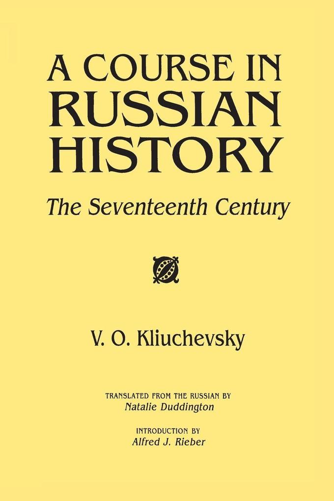 A Course in Russian History