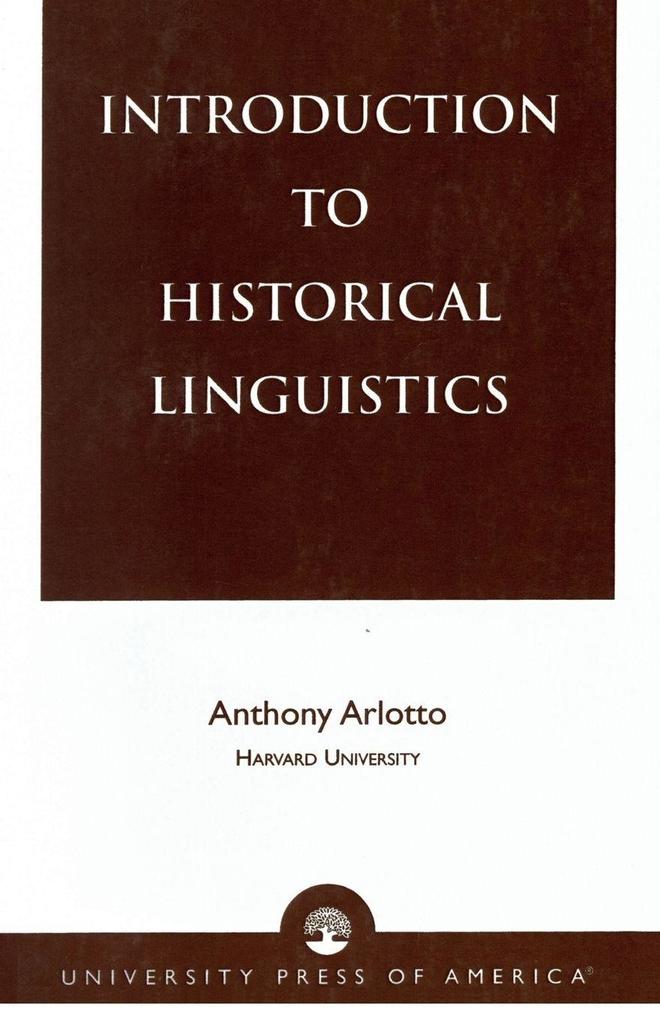 Introduction to Historical Linguistics