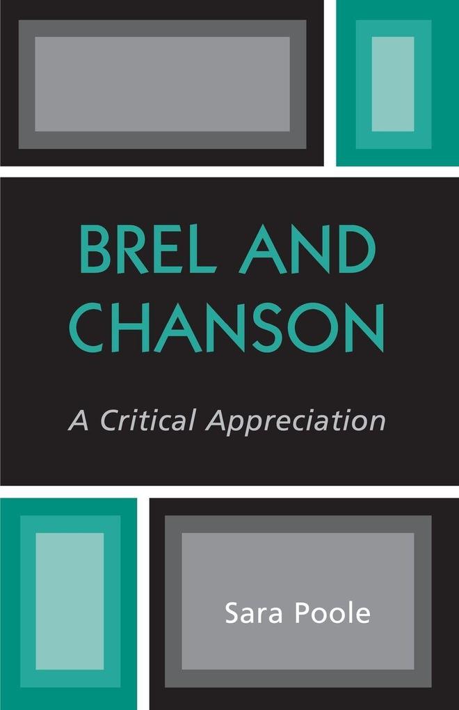 Brel and Chanson