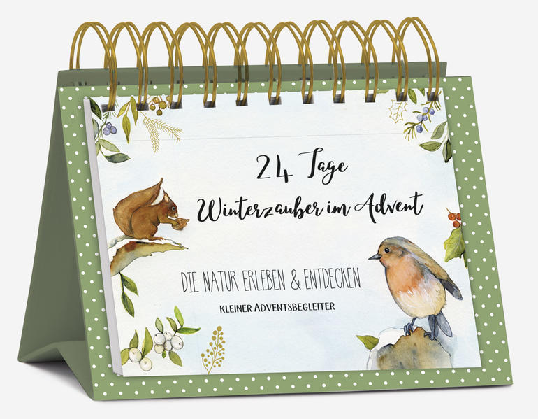 Tisch-Adventskalender 24 Tage Winterzauber im Advent