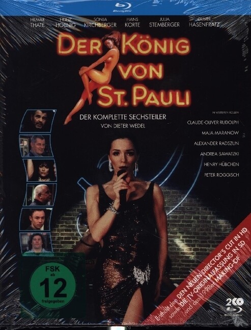 Der König von St. Pauli - Der komplette Sechsteiler (ARD Director‘s Cut in HD + SAT.1 Originalfassung in SD) (2 Blu-rays)