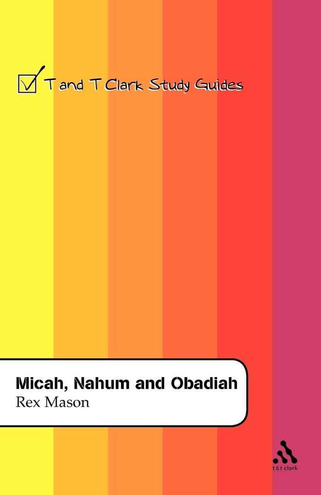 Micah Nahum and Obadiah