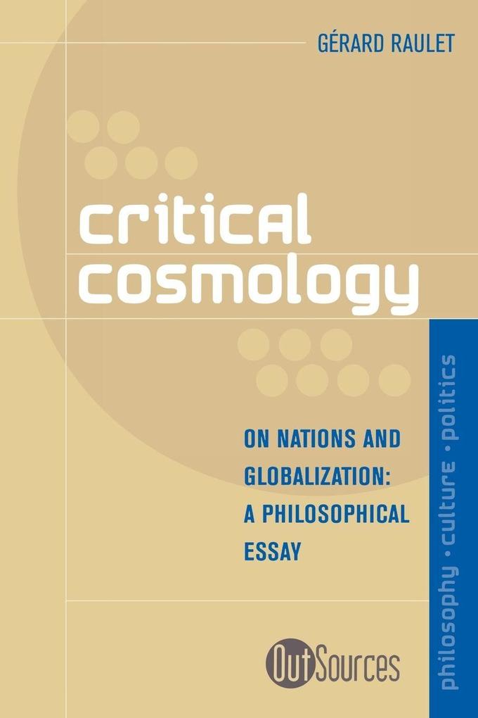 Critical Cosmology