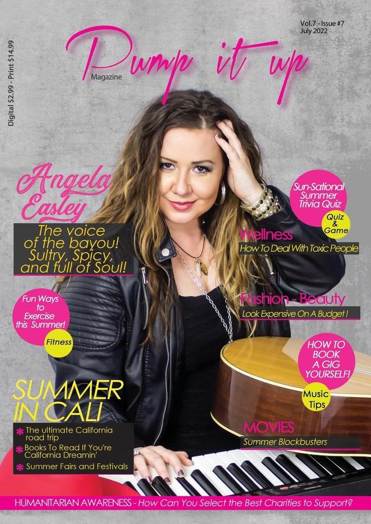 Pump it up Magazine - Angela Easley The Voice of the Bayou! Sultry Spicy and full of Soul!