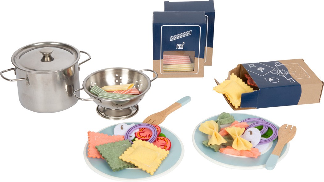 Small foot 12292 - Pasta Kochset für Kinderküche Spielset